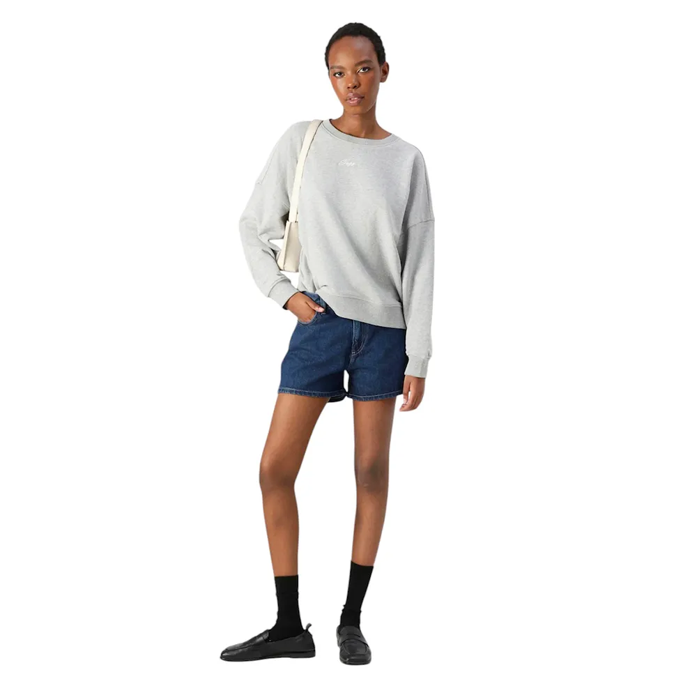 Short Hugo Denim Femme Bleu